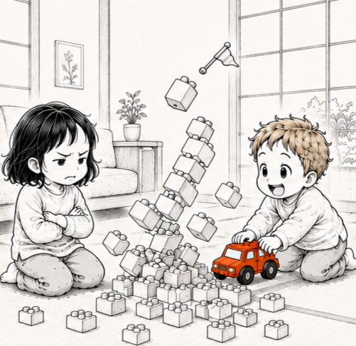 La torre destruida